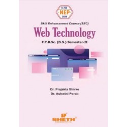 Web Technology FYBSc Data Science Sem 2 Sheth Publication |